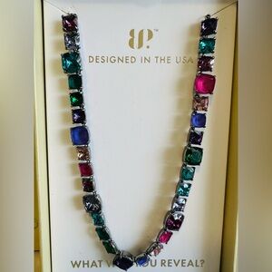 Bomb Party Jewel Candy Necklace “Sweet Frosty Attitude” Enchanted Sugarplum-Hema